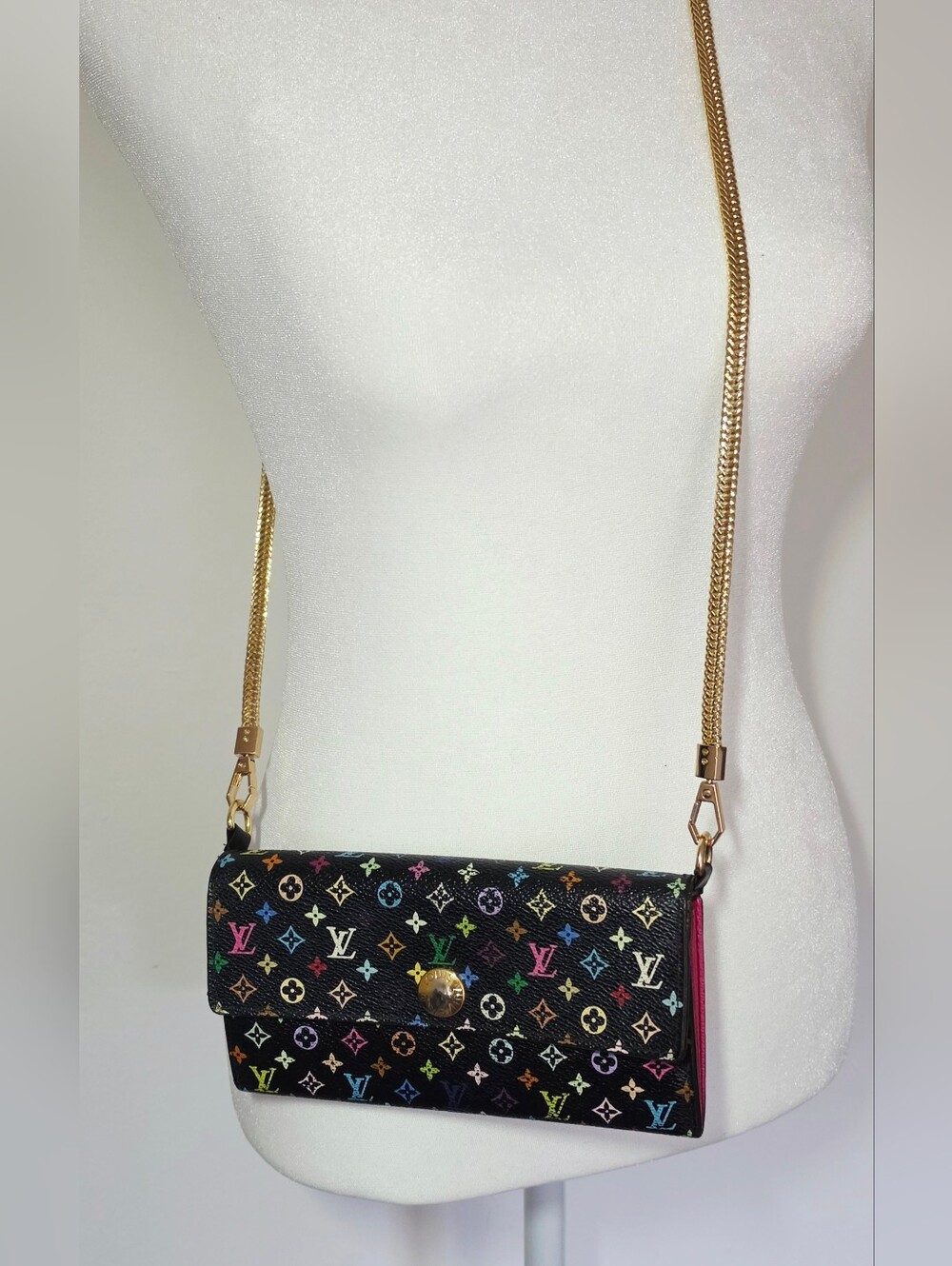 Authentic Louis Vuitton LV Wallet/Clutch Portefeuille Sarah Grenade